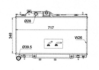 фото thumb №1, Радіатор subaru legacy, 14 - 17 45111al05a