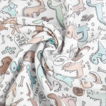 Детские лонгсливы RAMPERS, ПИЖАМА НА МОЛНИИ, хлопковая пижама DINO 110