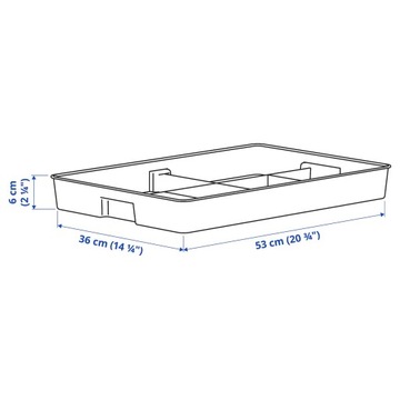 ОРГАНАЙЗЕР ДЛЯ ПОДДОНА ДЛЯ СТОЛОВЫХ ПРИБОРОВ IKEA