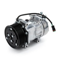 Компресор кондиціонера ridex 447k0674 sd7h15 до scania g 1 p 1 r 1 r 2 Оригінал, фото thumb