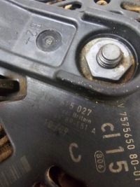 Купити Генератор mini one r56 1.4 0121615027 cl15 151a генератор, фото thumb