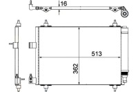 фото thumb №1, Конденсатор радиатор кондиционера [hella]