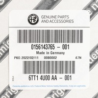 фото thumb №7, Накладка зеркало корпус правая alfa giulia nero