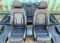 фото thumb №12, Сидіння шкіра sokórzane чорні з підігрівом електрика audi q5 8r0 s-line рестайлінг