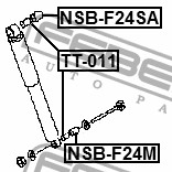 фото thumb №6, Втулка амортизатора задняя do nissan cabstar dci