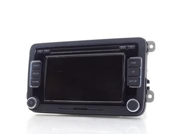 фото thumb №1, Радіо радіопрогравач cd екран дисплей vw golf vi mk6 3c8035195a