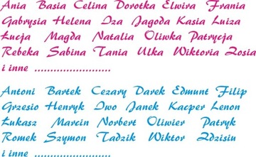 IMIĘ +40szt GWIAZDKI GWIAZDY naklejki na prezent