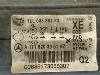 фото thumb №14, Mercedes slk w171 r171 лампа левая перед ксенон поворотный a1718203961 anglik uk