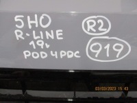 Бампер vw golf viii 5h0 r-line під  4 pdc передній Ціна, фото thumb