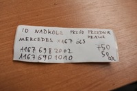 фото thumb №7, Idealne підкрилок перед передні праве mercedes x167 gls 1