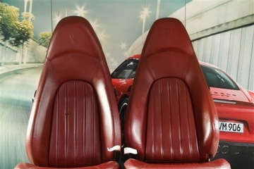 фото thumb №6, Maserati 4200 сиденья кожаные бордовый электрик l+p