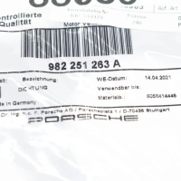 фото thumb №7, Уплотнитель глушитель выпускного porsche 718 boxster 982 982251263aoryginalna