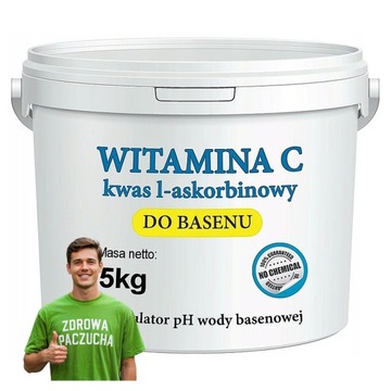 Witamina C Kwas L-askorbinowy do basenów czysta woda klarowna 5 KG