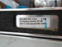 Рейлінги дахові 4f9860022j audi a6 07- Недорого, фото thumb