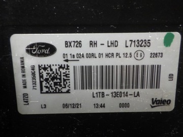 фото thumb №9, Фара лампа передня права повний led ford puma l1tb-13e014-la