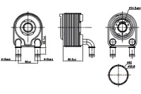 фото thumb №2, Радиатор масла renault grand scenic iii megane megane iii scenic iii
