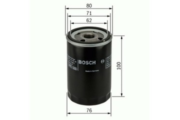 фото thumb №13, Фильтр масла bosch filtry 451 103 367