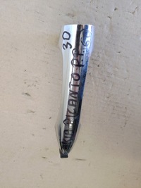 фото thumb №6, Ручка дверь правый перед хром kia picanto ii 3d