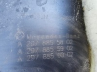 фото thumb №9, Mercedes eqs 297 w297 a297 amg бампер диффузор задняя задний хороший