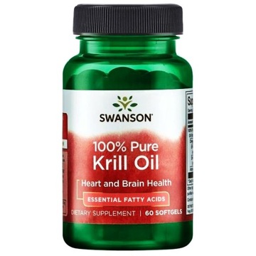 SWANSON МАСЛО КРИЛЯ МАСЛО КРИЛЯ ОМЕГА 3 EPA DHA