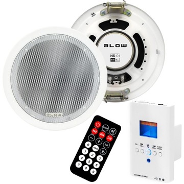 Комплект потолочной аудиосистемы BLOW SD USB FM с Bluetooth