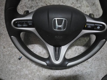 фото thumb №10, Honda civic viii ufo 06-11 руль кожа кожаный многофункциональная лепестки