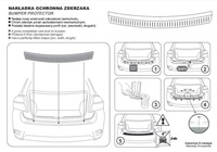 фото thumb №4, Накладка na бампер peugeot rifter 2018-