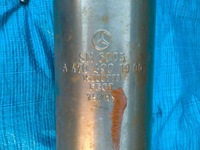 фото thumb №9, Mercedes w470 350d фільтр часток твердих каталізатор dpf гасник a4704901900