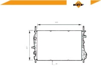53741 nrf радіатор води ford mondeo 3 2.0tdci Зі Шроту, фото thumb