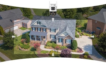 ВРАЩАЮЩАЯСЯ IP-КАМЕРА IMOU CRUISER DUAL 8MP ДОМАШНИЙ МОНИТОРИНГ WI-FI