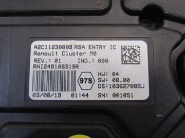 фото thumb №9, Спидометр приборы 1.0 tce dacia duster ii rni248106319r a2c11230809