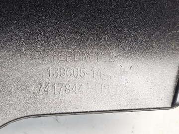 фото thumb №12, Планка бампера спойлер bmw x4 g02 18-21 зад задня