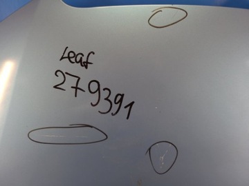 фото thumb №6, Nissan leaf 10-17 i ze0 - капот кришка двигуна 65100-3nf0a