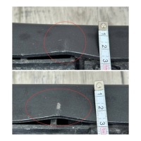 Mercedes g-klasa w463 рестайлинг  amg 18-24 накладки крыла l+p перед a4638805303 Цена, фото thumb