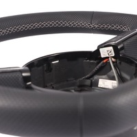 фото thumb №9, Audi rs4 b8 повітропровід nowa czarna шкіра пелюстки перемикання зрізана білий nić