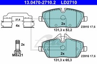 фото thumb №2, Тормозные диски тормозные колодки перед ate bmw 1