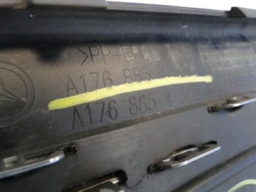 фото thumb №10, Mercedes a w176 176 рестайлінг дифузор задній планка