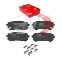 фото thumb №1, Hyundai accent 2006-2007 тормозные колодки тормозные задняя + пластины