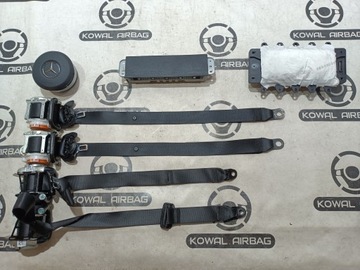 фото thumb №6, Mercedes a-kl w177 177 червона nić панель консоль подушка безпеки подушки ремені