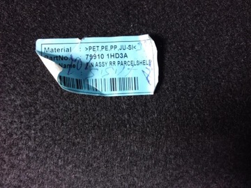 фото thumb №4, Nissan micra k13 рестайлинг полка багажника 799101hd3a