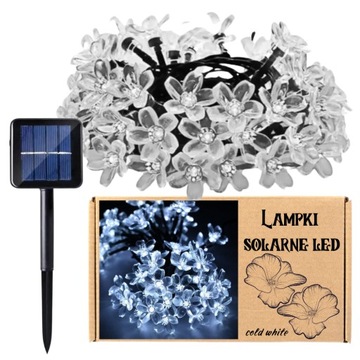 Солнечные лампы Gardage Girlanda for Terrany Ballon Flowers 50ly Cold White