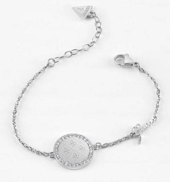 Серебряный браслет GUESS ROUND HARMONY, монета