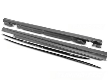 фото thumb №1, Пороги планки порогові mercedes c клас w205 14-21 c63 amg