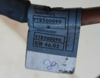 Land rover оригинальный номер ytb500090 кабель аккумулятор Оригинал, фото thumb