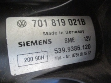 фото thumb №5, Vw transporter t4 воздуходувка воздуховод 701819021b резистор