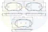 фото thumb №1, Гальмівні колодки гальмівні comline /перед/ ford puma 19-