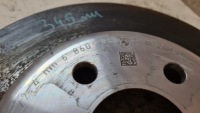 фото thumb №14, Затискачі 348mm 345mm bmw 5 g30 g31 g32 м-пакет p+t