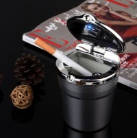 Попільничка автомобільна led корзина на сміття до автомобіля з кришка Київ, фото thumb