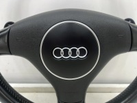 фото thumb №13, Руль audi a3 8p 04-13r. кожаный трёхспицевый лепестки з подушка подушка безопасности
