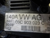 A3 8p leon superb altea toledo 1.4 tfsi 11r 125km cax генератор 03c903023c в Україні, фото thumb